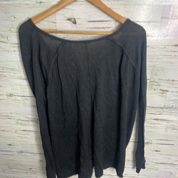 lululemon athletica Black Drape Top size 6 - Picture 9 of 10